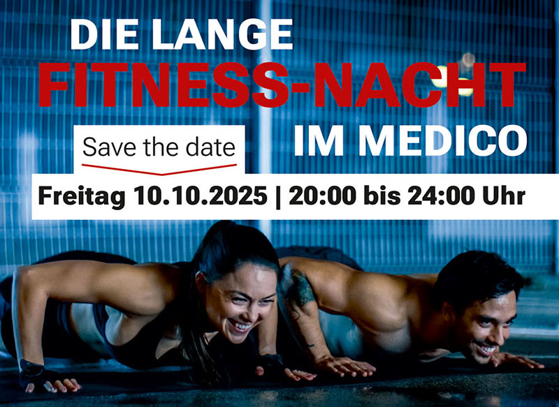 Die lange Fitness-Nacht im MEDICO in Empfingen